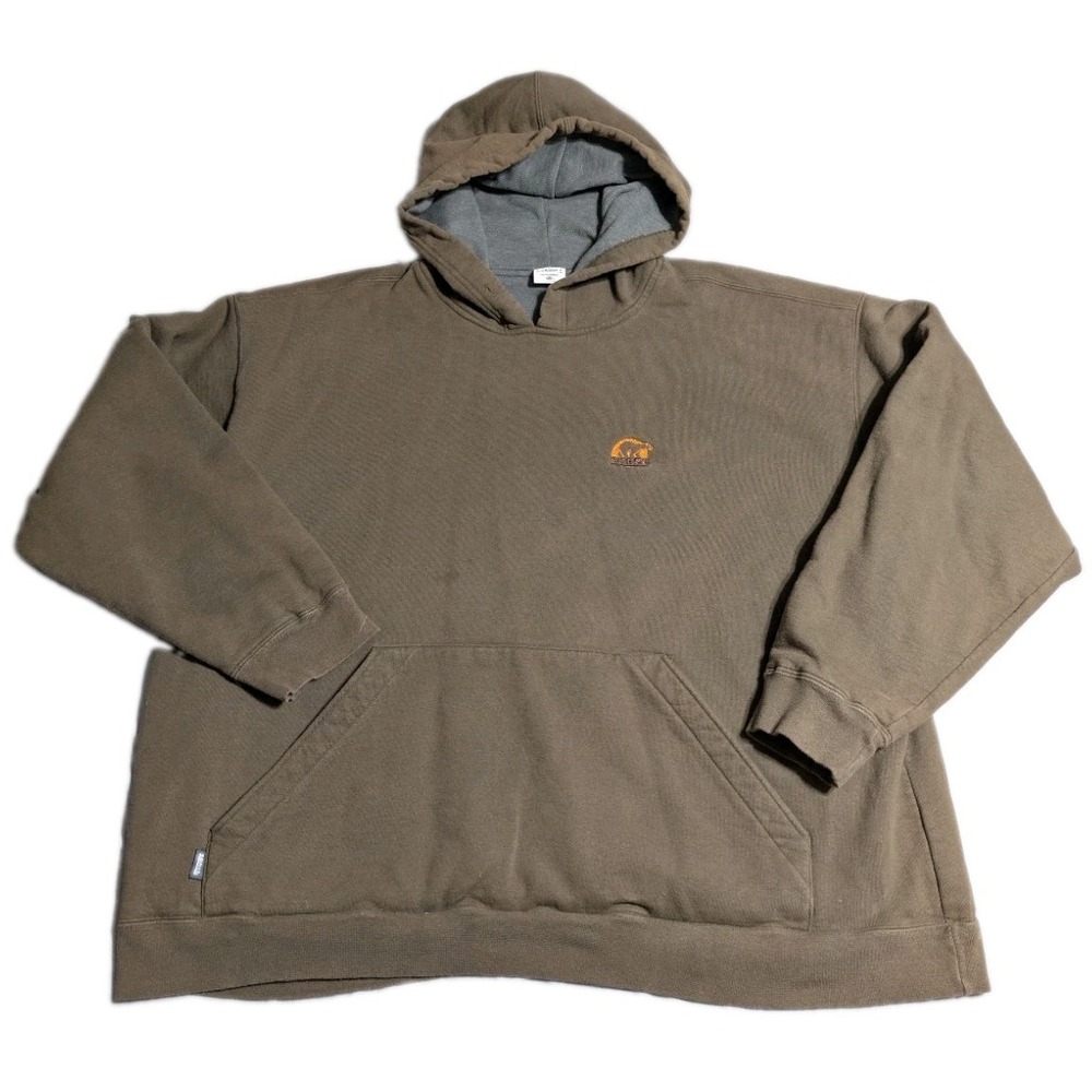 Sorel Mens 4XB Heavyweight Pullover Hoodie Brown Fleece Lined Big Tall 4X